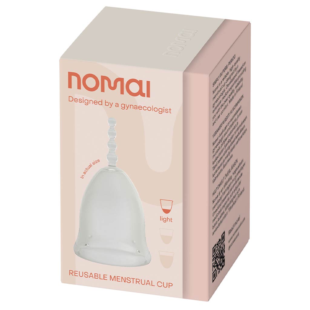 Nomai Menstrual Cup Light, Clear