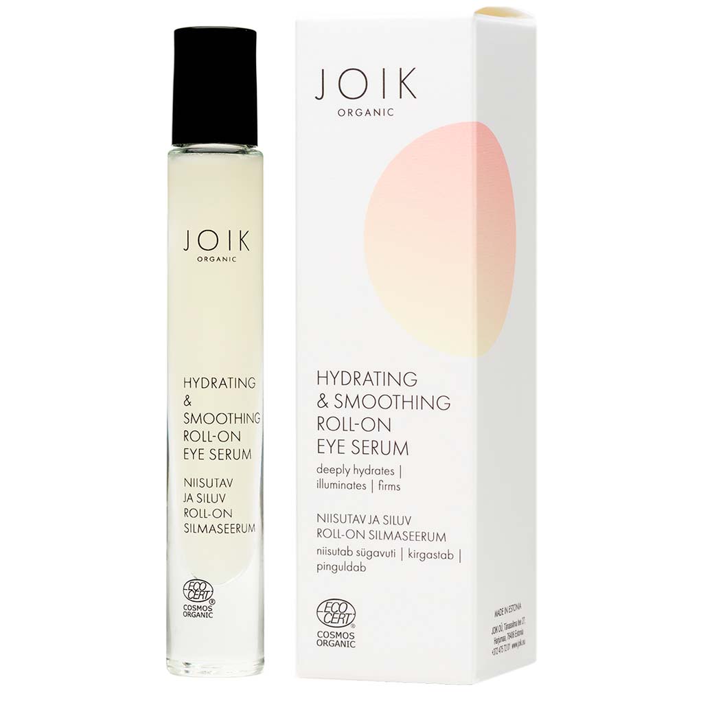 JOIK Organic Hydrating & Smoothing Roll-on Eye Serum 