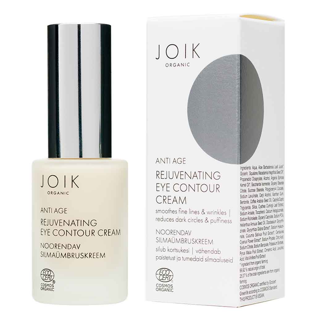 JOIK Organic Rejuvenating Eye Contour Cream Silmänympärysvoide 15 ml 
