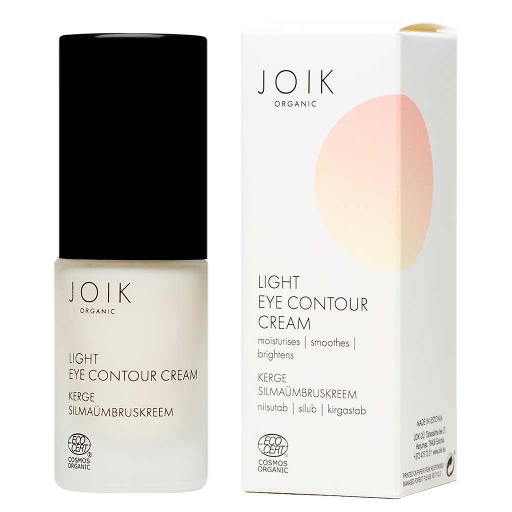 JOIK Organic Light Eye Contour Cream Silmänympärysvoide 15 ml