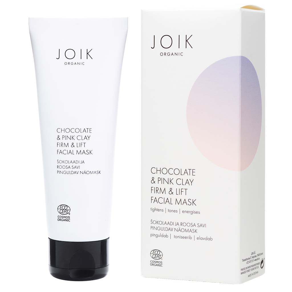 JOIK Organic Chocolate & Pink Clay Firm & Lift Facial Mask