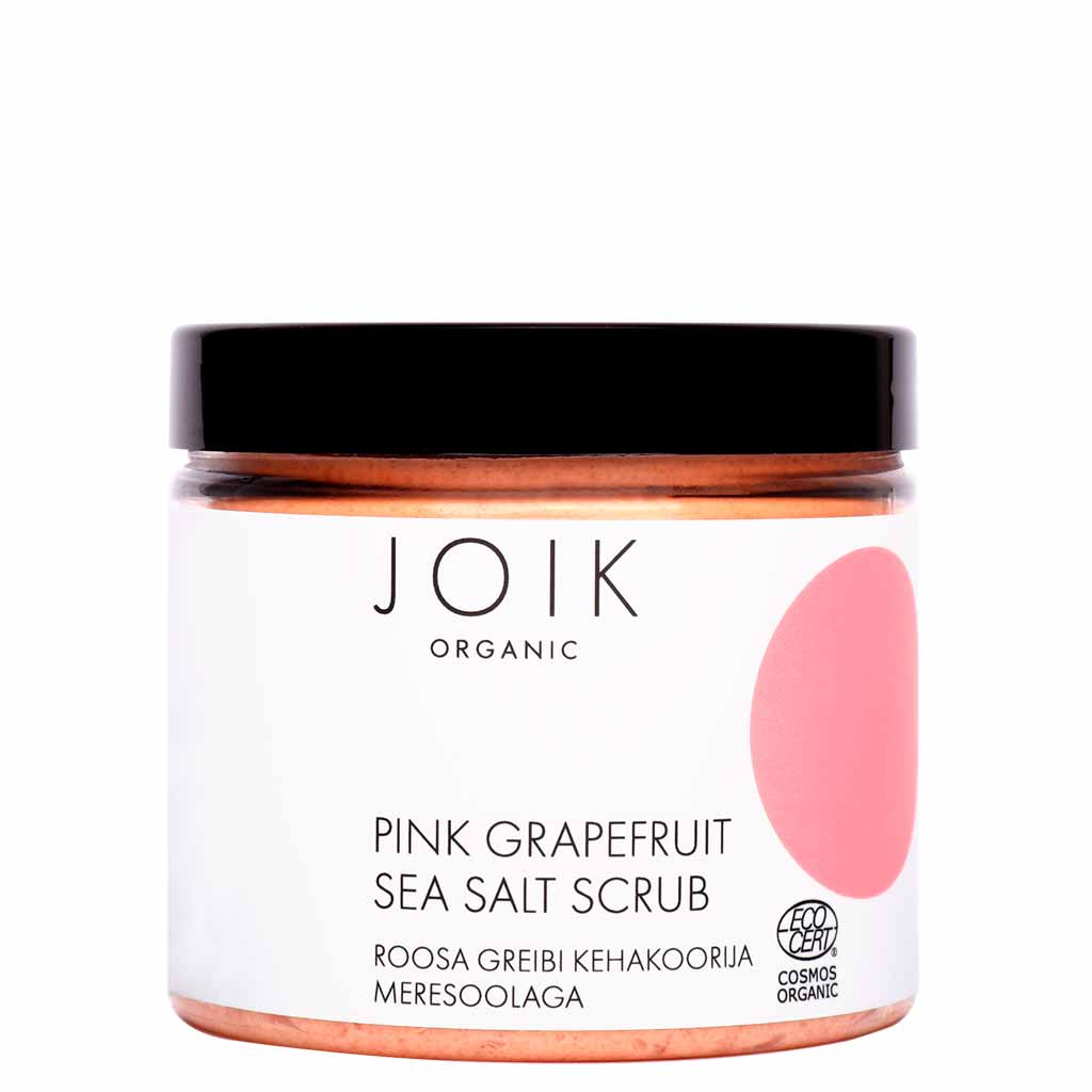 JOIK Organic Pink Grapefruit Sea Salt Scrub 