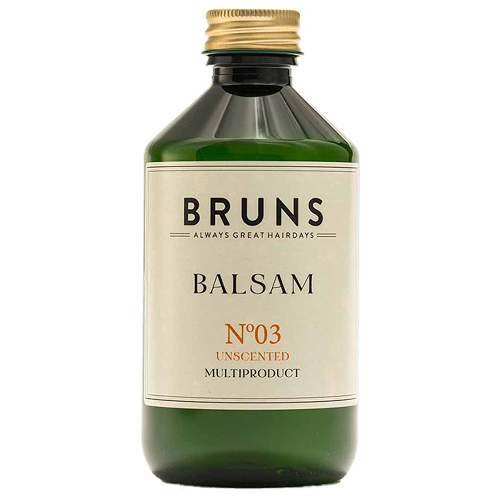 BRUNS Products Nr03 Unscented Balsam Hajusteeton Hoitoaine 300 ml