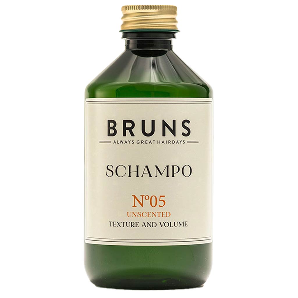 BRUNS Products Nr05 Unscented Tuuheuttava Shampoo Hajusteeton1000 ml