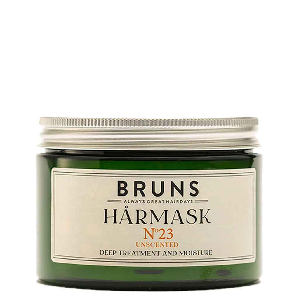 BRUNS Products Nr23 Unscented Hårmask Hajusteeton Hiusnaamio 350 ml