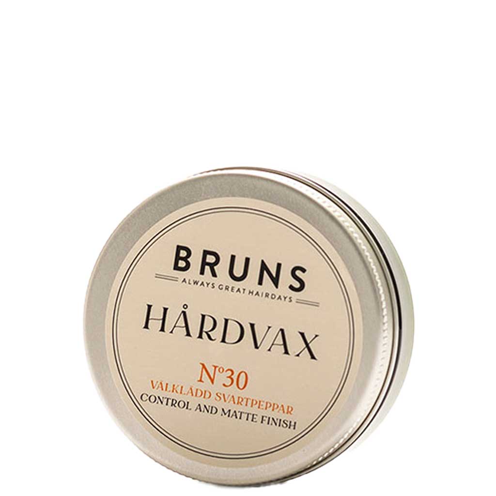 BRUNS Products Nr30 Blackpepper Hairwax Mustapippuri Hiusvaha 50 ml