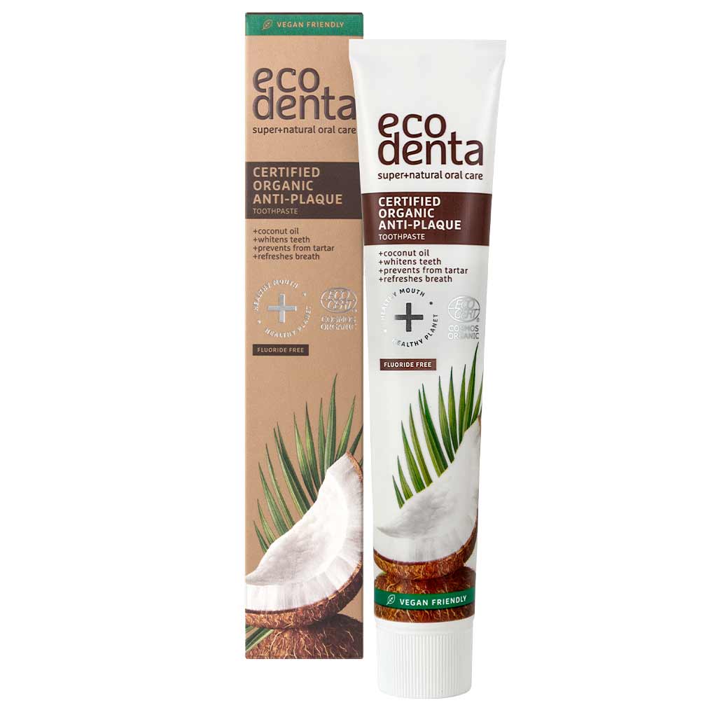 Ecodenta Anti-plaque toothpaste 75 ml Organic