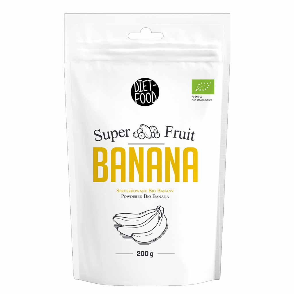 Diet Food Banana Luomu banaanijauhe 200 g