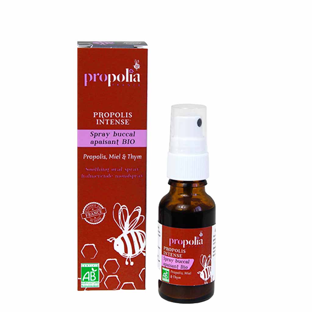 Propolia Organic Soothing Oral Spray Propolis suusuihke, Ravintolisä