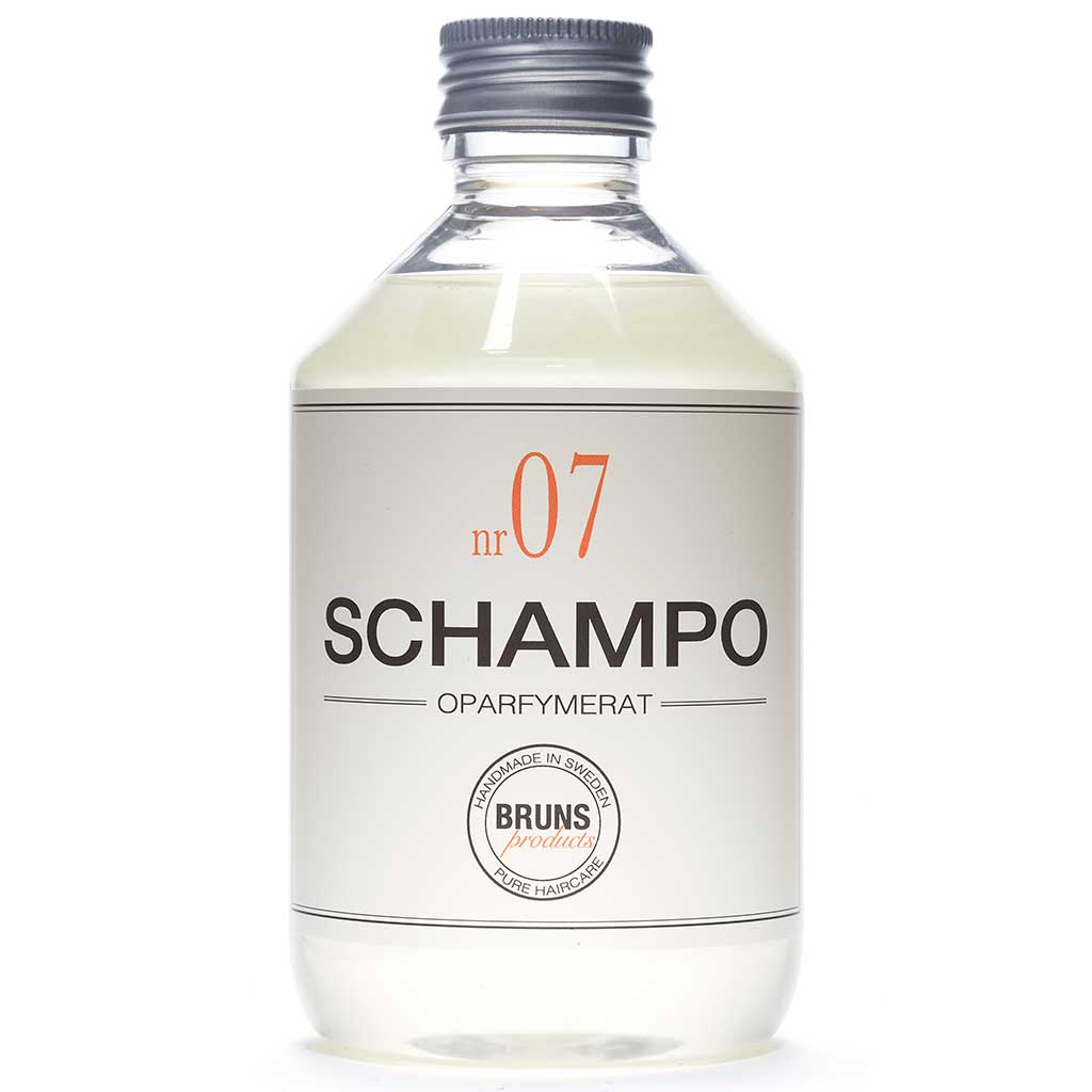 BRUNS Products Nr07 Unscented Hajusteeton Shampoo 1000 ml 