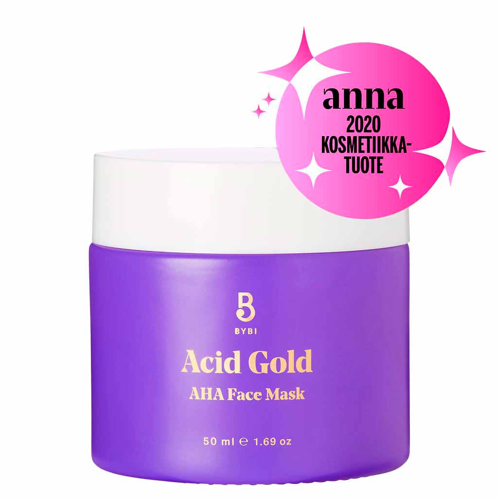 BYBI Beauty Acid Gold AHA Face Mask Kasvonaamio 50 ml