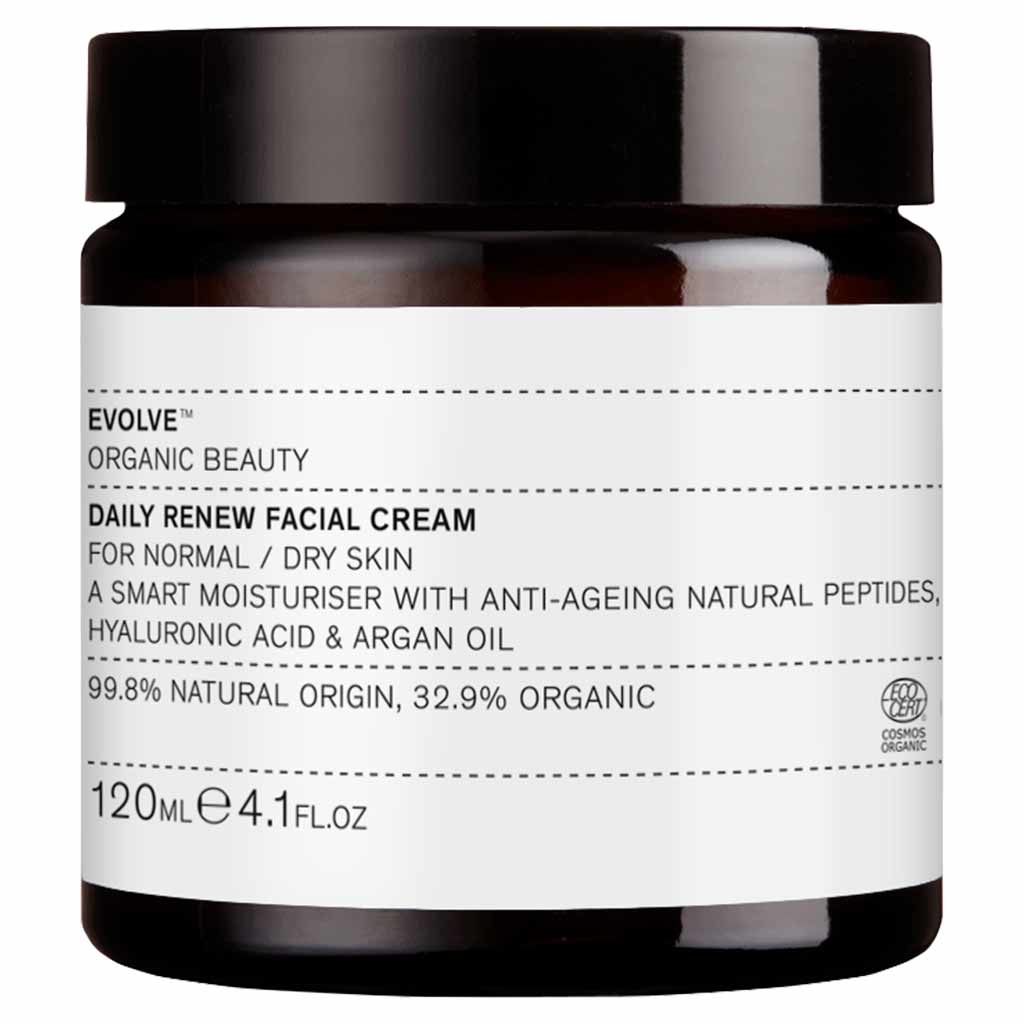Evolve Organic Beauty Daily Renew Facial Cream Uudistava kasvovoide 120ml Ammattikoko