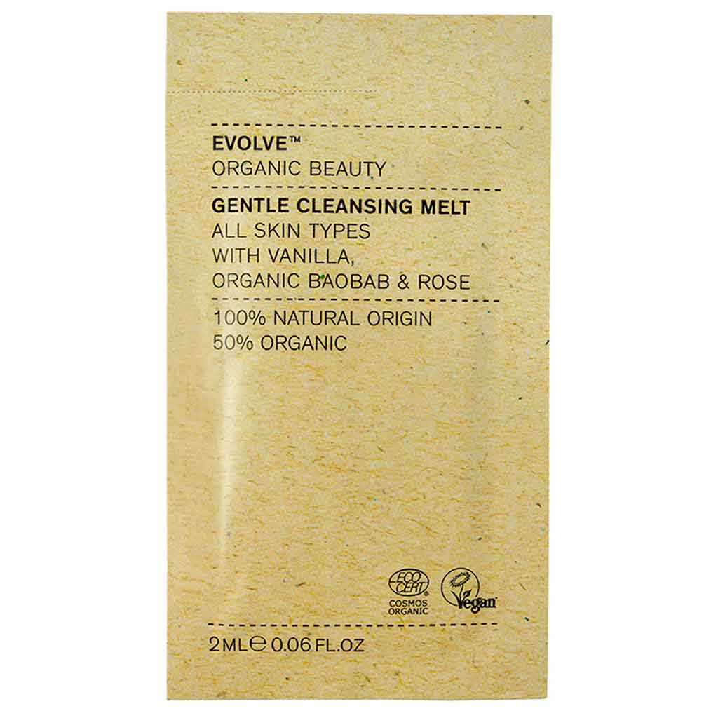 Evolve Organic Beauty Gentle Cleansing Melt Puhdistusbalmi 2 ml Näyte