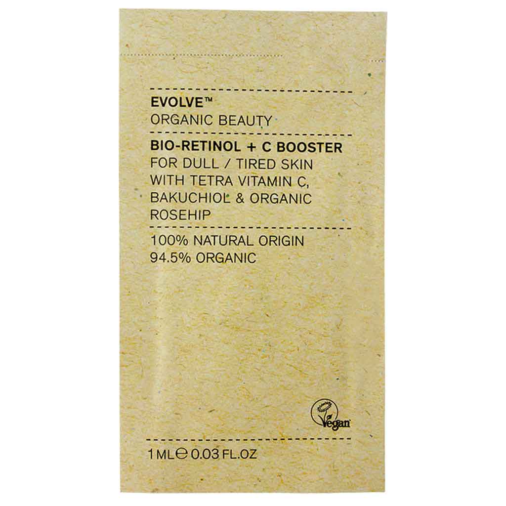 Evolve Organic Beauty Bio-Retinol + C Booster 1 ml Näyte