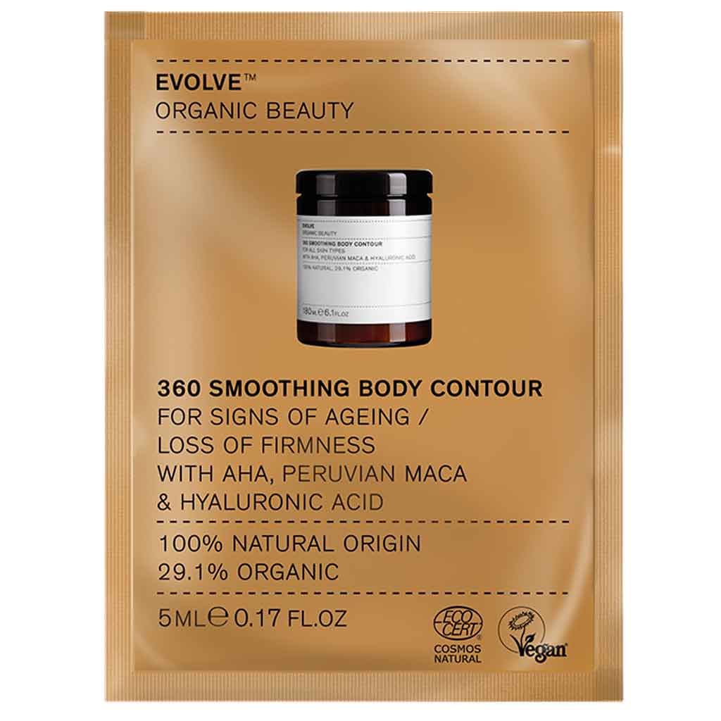 Evolve Organic Beauty 360 Smoothing Body Contour Cream 5 ml Näyte