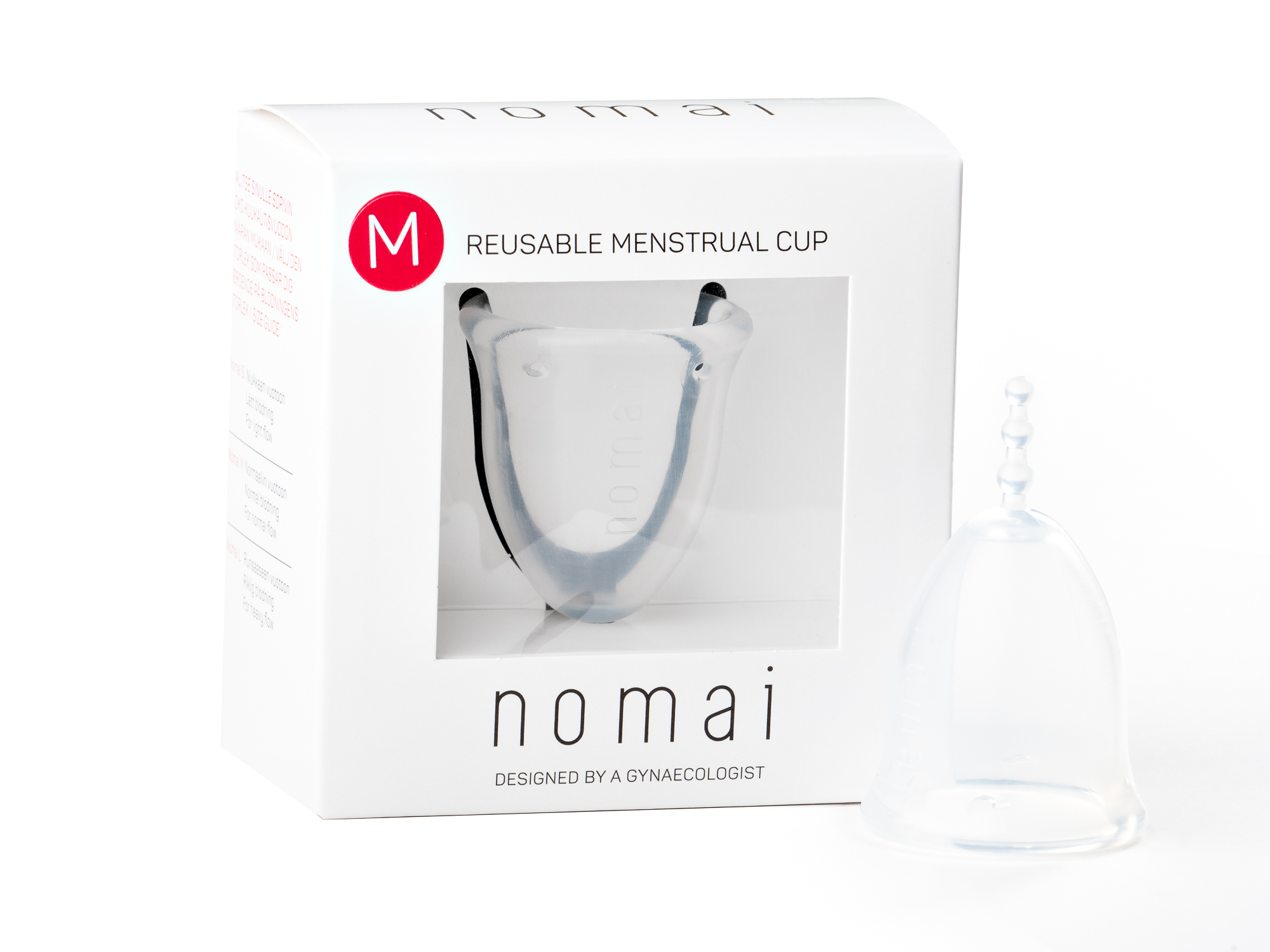 Nomai Menstrual Cup menskopp M, klar