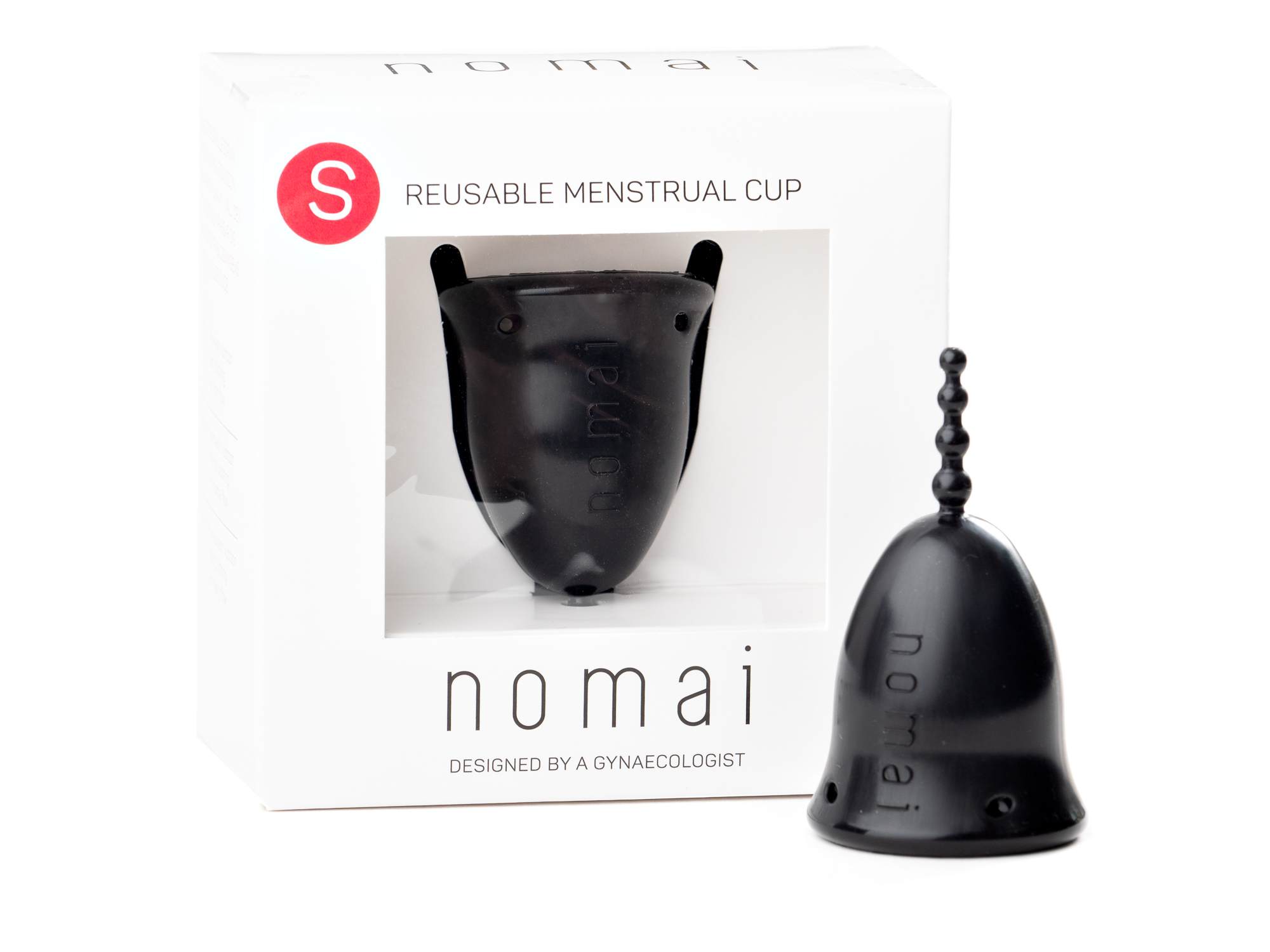 Nomai Menstrual Cup menskopp S, svart 