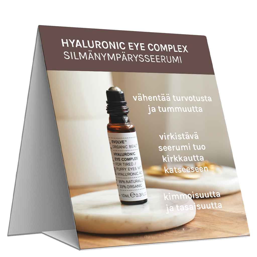 Evolve Organic Beauty Hyllypuhuja Hyaluronic Eye Complex