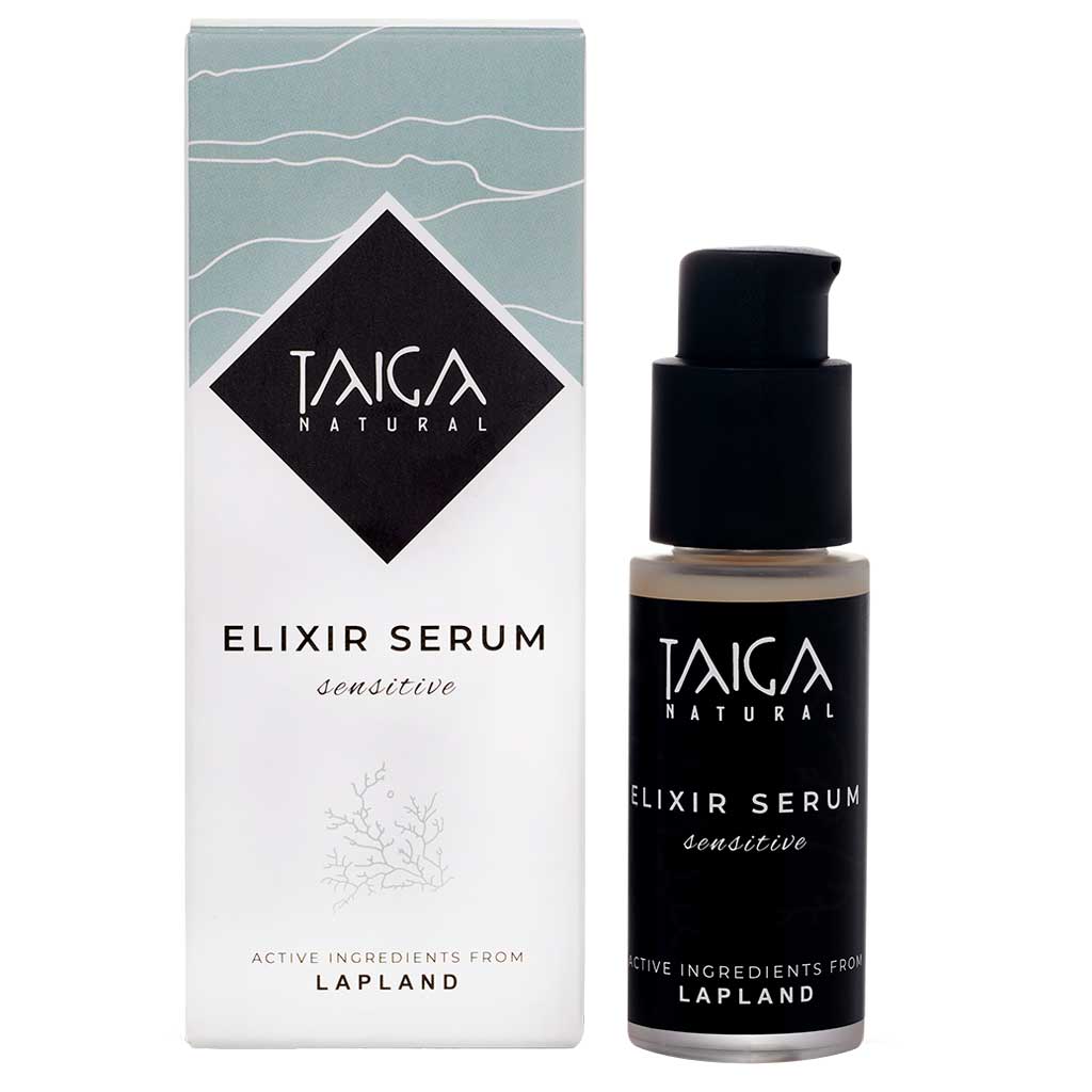 Taiga Cosmetics Elixir Serum Eliksiiriseerumi Herkälle Iholle 30 ml