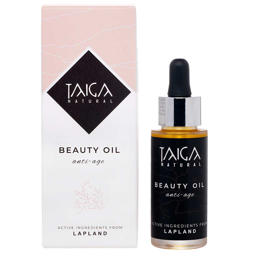 Taiga Cosmetics Beauty Oil Hoitoöljy Ikääntyvälle Iholle 30 ml