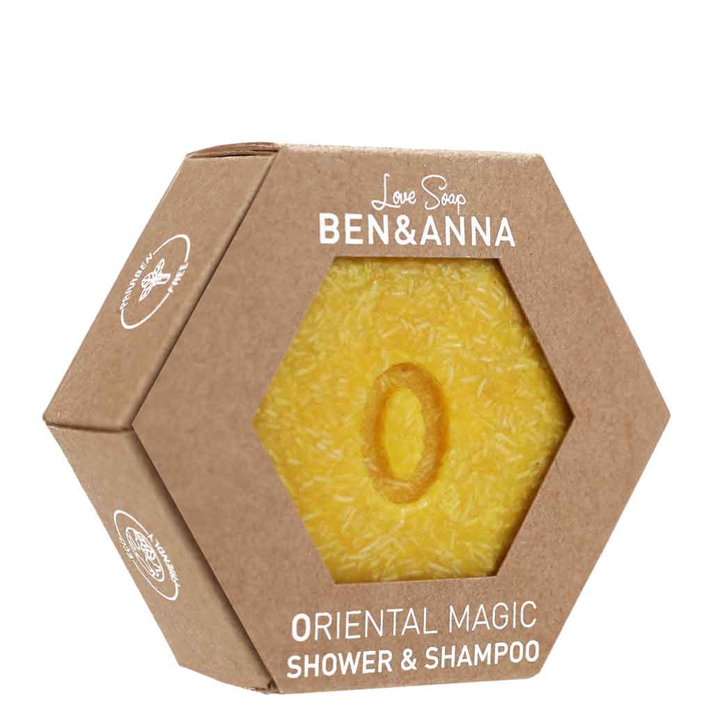Ben & Anna Lovesoap Oriental Magic Shower & Shampoo Palasaippua 60 g