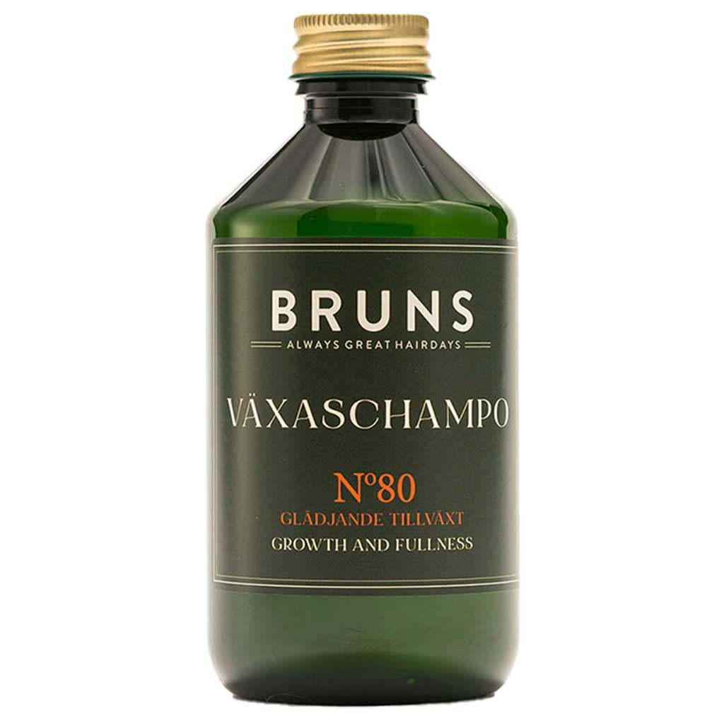 BRUNS Products Nr80 Joyful Growth Shampoo Hiusten kasvua edistävä shampoo 300 ml