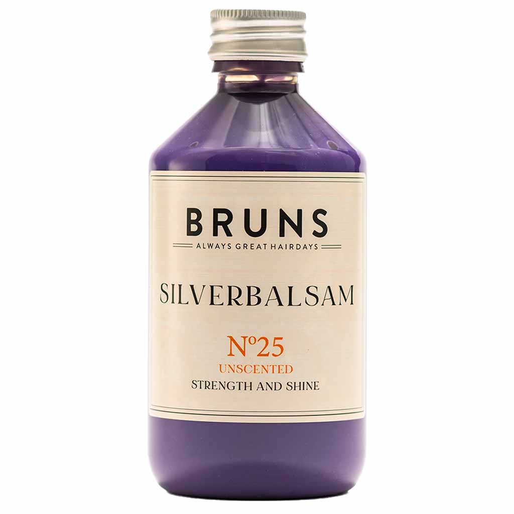 BRUNS Products Nr25 Unscented Blonde Beauty Balsam Hajusteeton Hopeahoitoaine 300ml