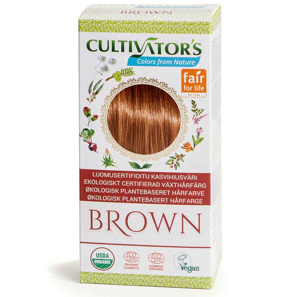 Cultivator's Hair Color - Brown 100g *