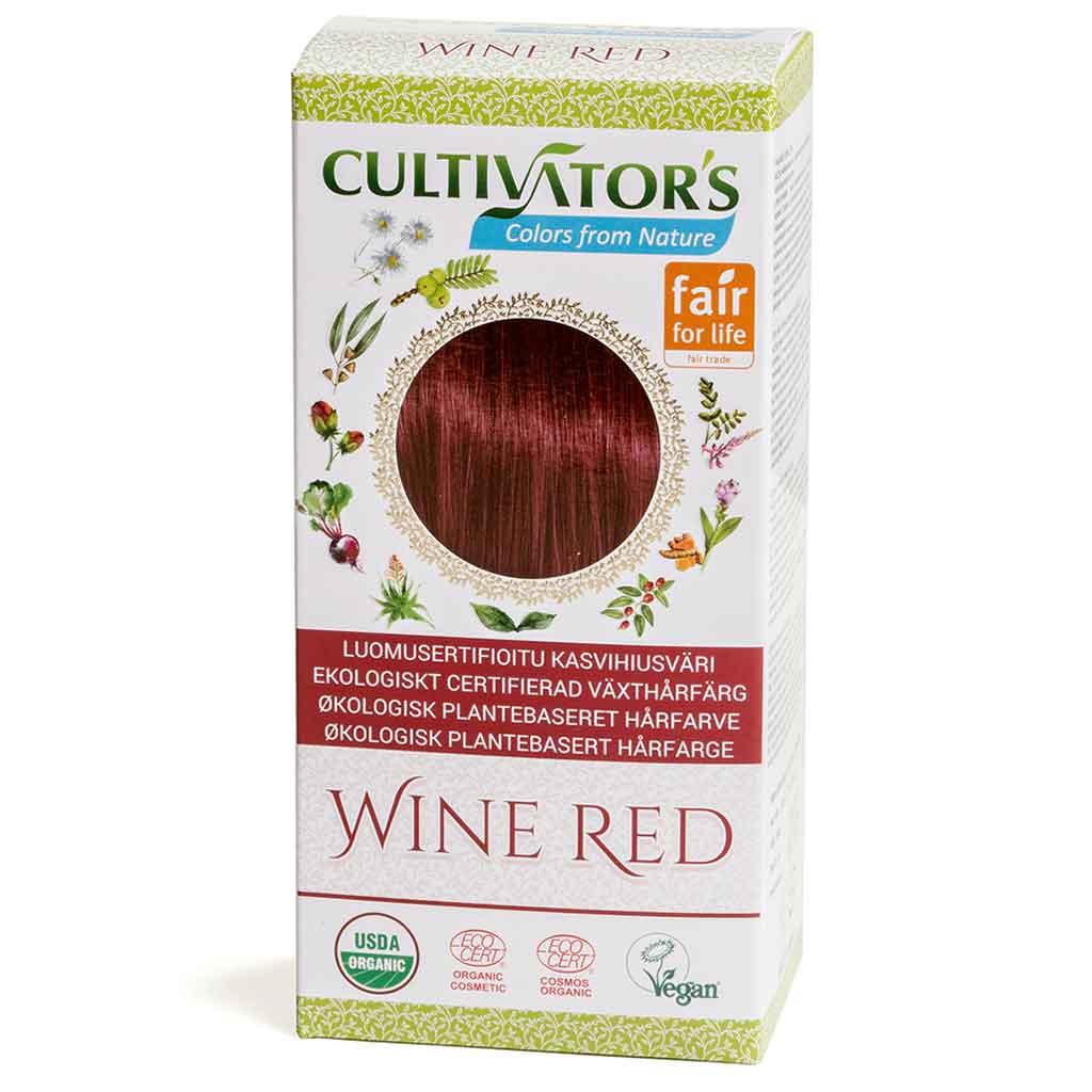 Cultivator's Hair Color - Wine Red 100g *