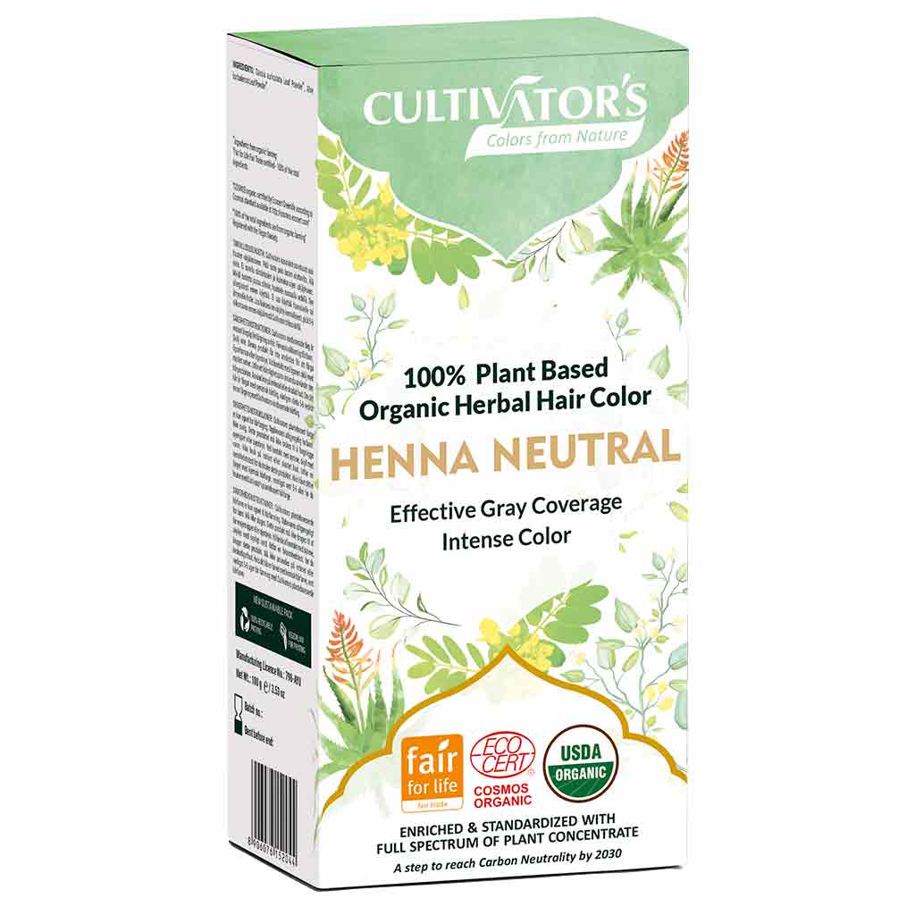 Cultivator's Hair Color - Henna Neutral (Cassia) 100g *