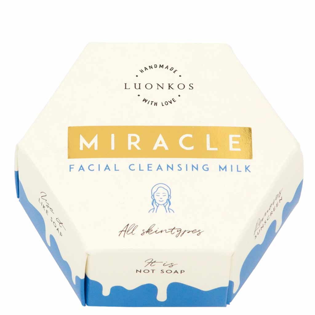 Luonkos Miracle Cleansing Milk Bar, oparfymerad 60g