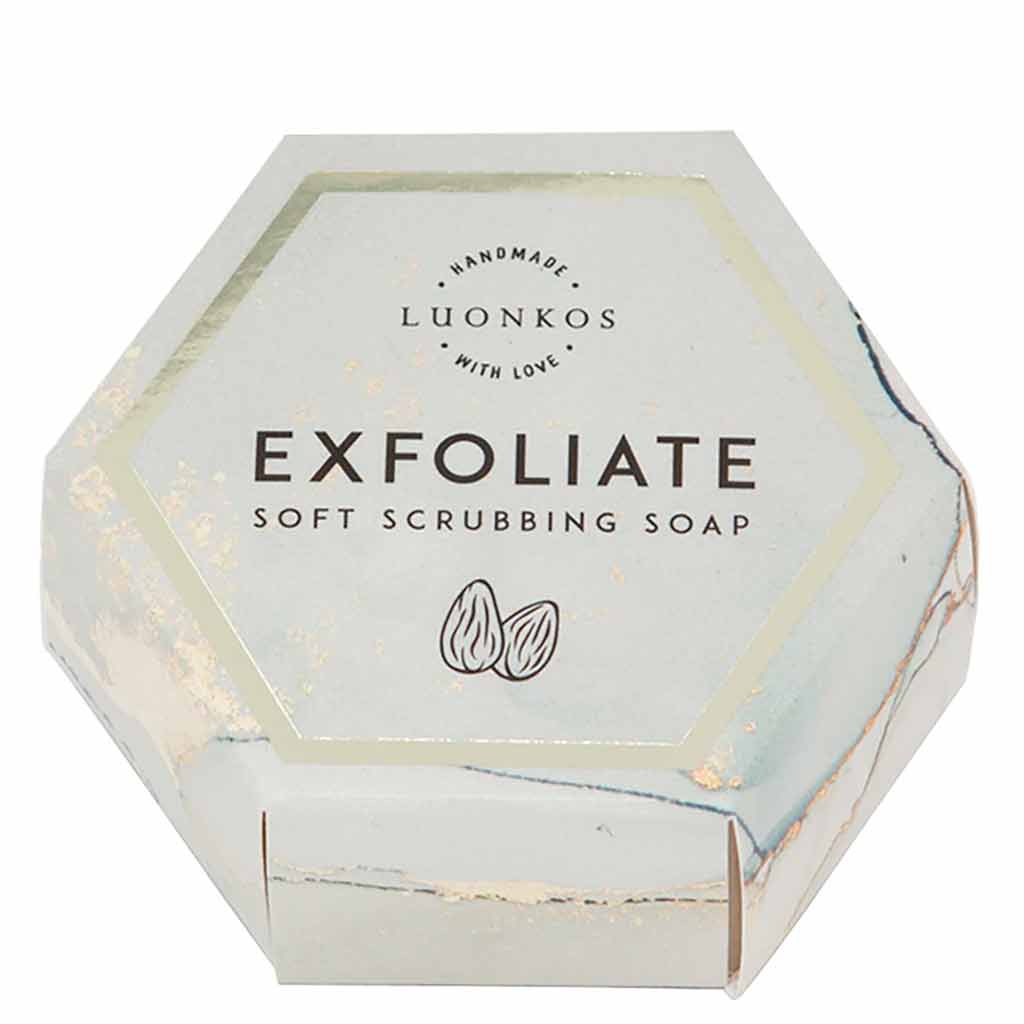Luonkos Exfoliate Soft Scrubbing Soap 100g