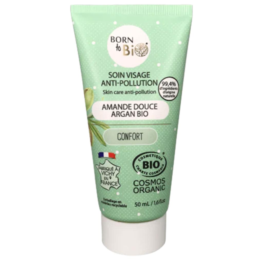 Born to Bio Antipollution Face Care for Normal Skin- Kasvovoide normaalille iholle 50ml