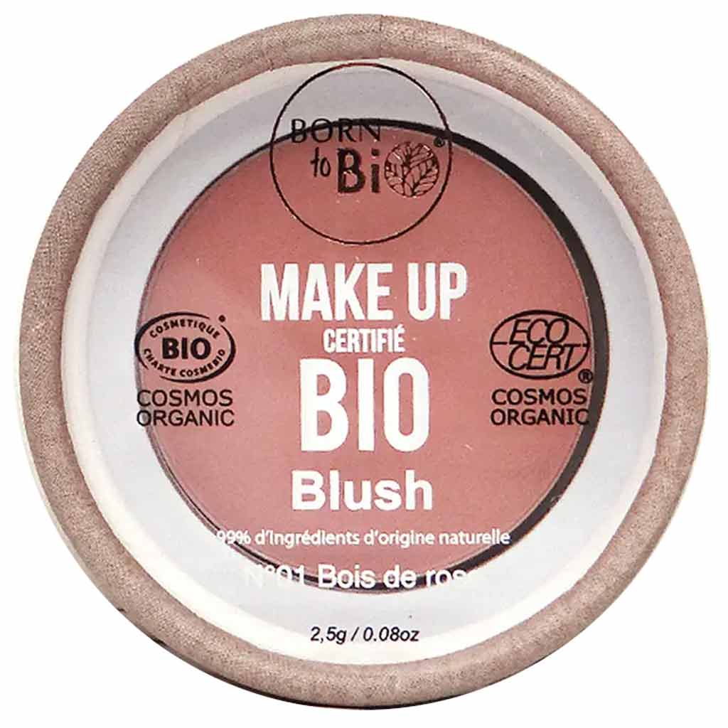 Born to Bio Organic Blush N°1 - Poskipuna Bois De Rose 2,5g