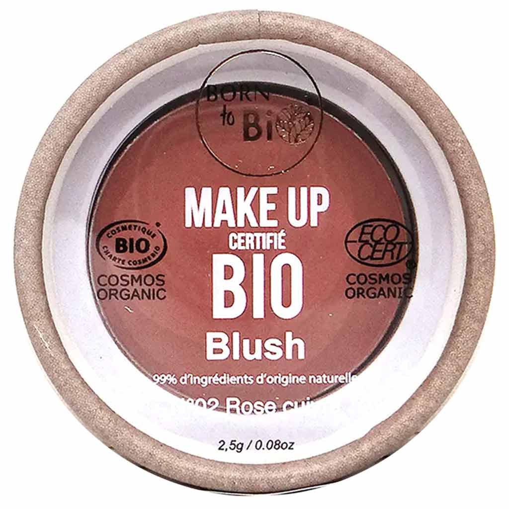 Born to Bio Organic Blush N°2 - Poskipuna Rose Cuivre 2,5g