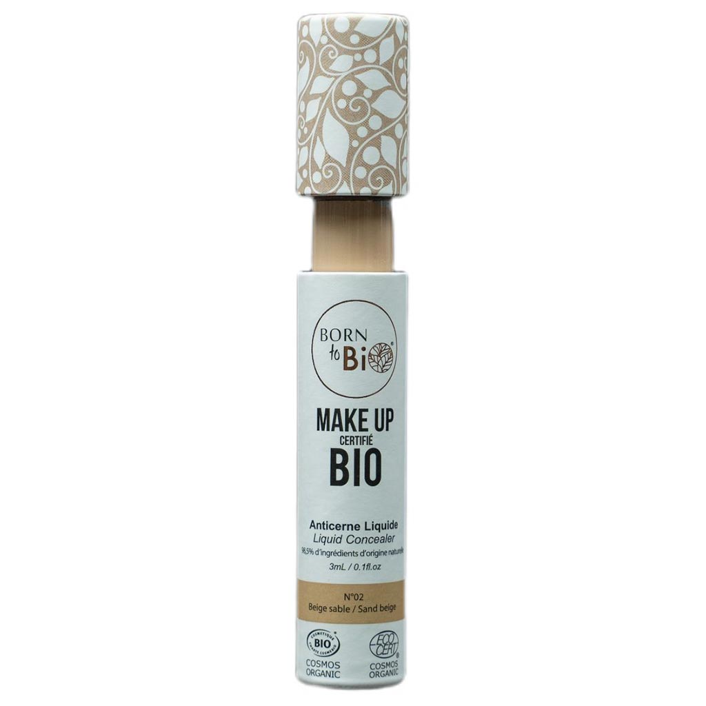 Born to Bio Organic Liquid Concealer N°2 - Nestemäinen peitevoide Sandy Beige 3ml
