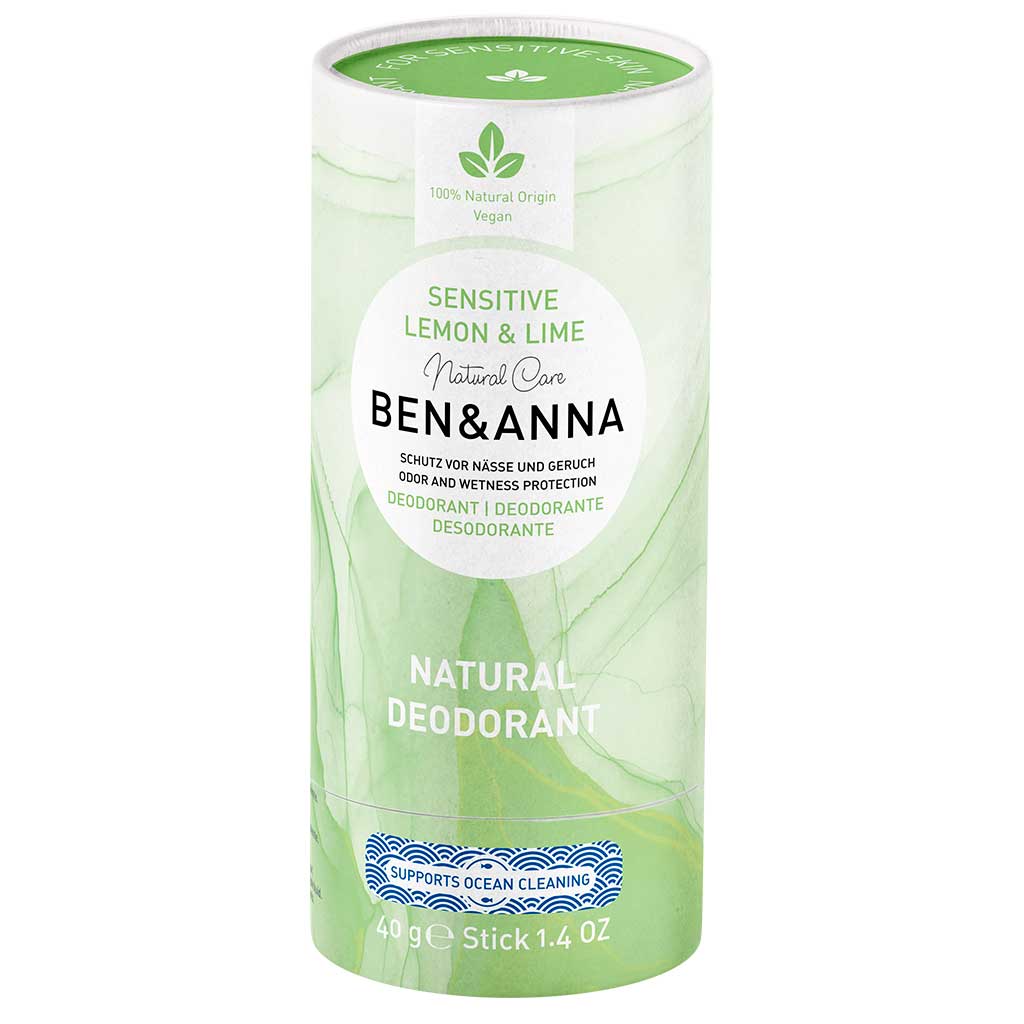 Ben & Anna Deodorantti Sensitive Lemon & Lime 40g