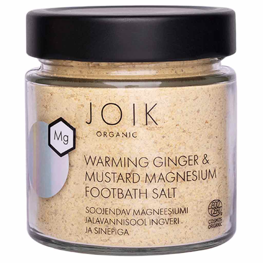 JOIK Organic Warming Magnesium Foot Bath Salt Lämmittävä jalkakylpysuola 200g