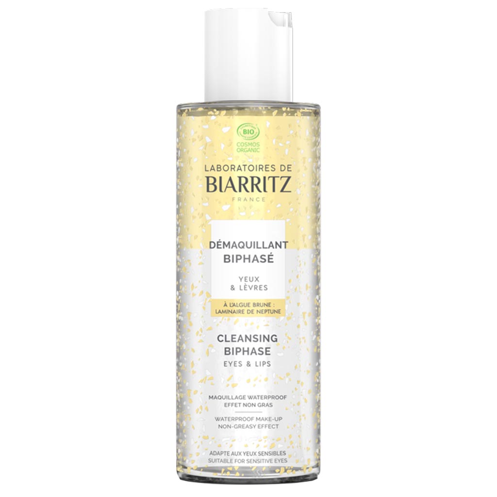 Laboratoires de Biarritz Cleansing Care Biphase Make-up Remover Eyes & Lips Silmä- ja huulimeikinpoistoaine 125ml