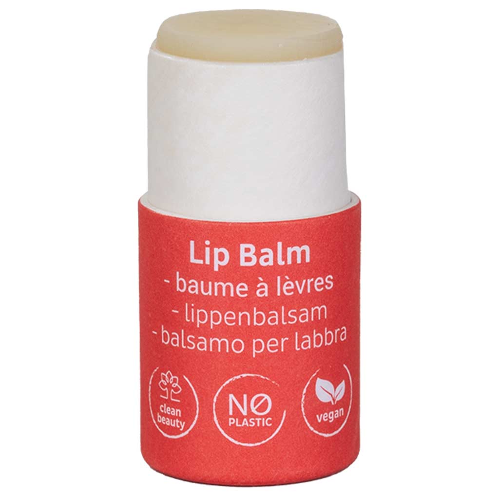 Beauty Made Easy Vegan Paper tube Lip Balm Huulivoide Strawberry