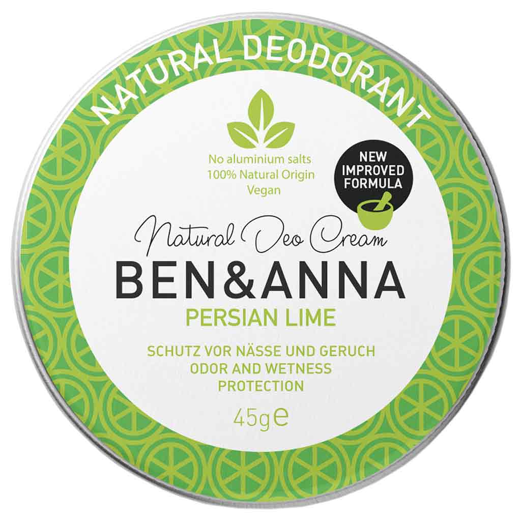 Ben & Anna Deodorant Persian Lime - Metall Jar 45g