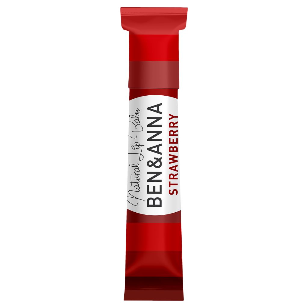 OUTLET Ben & Anna Natural Lip Balm Huulivoide Strawberry 6g *