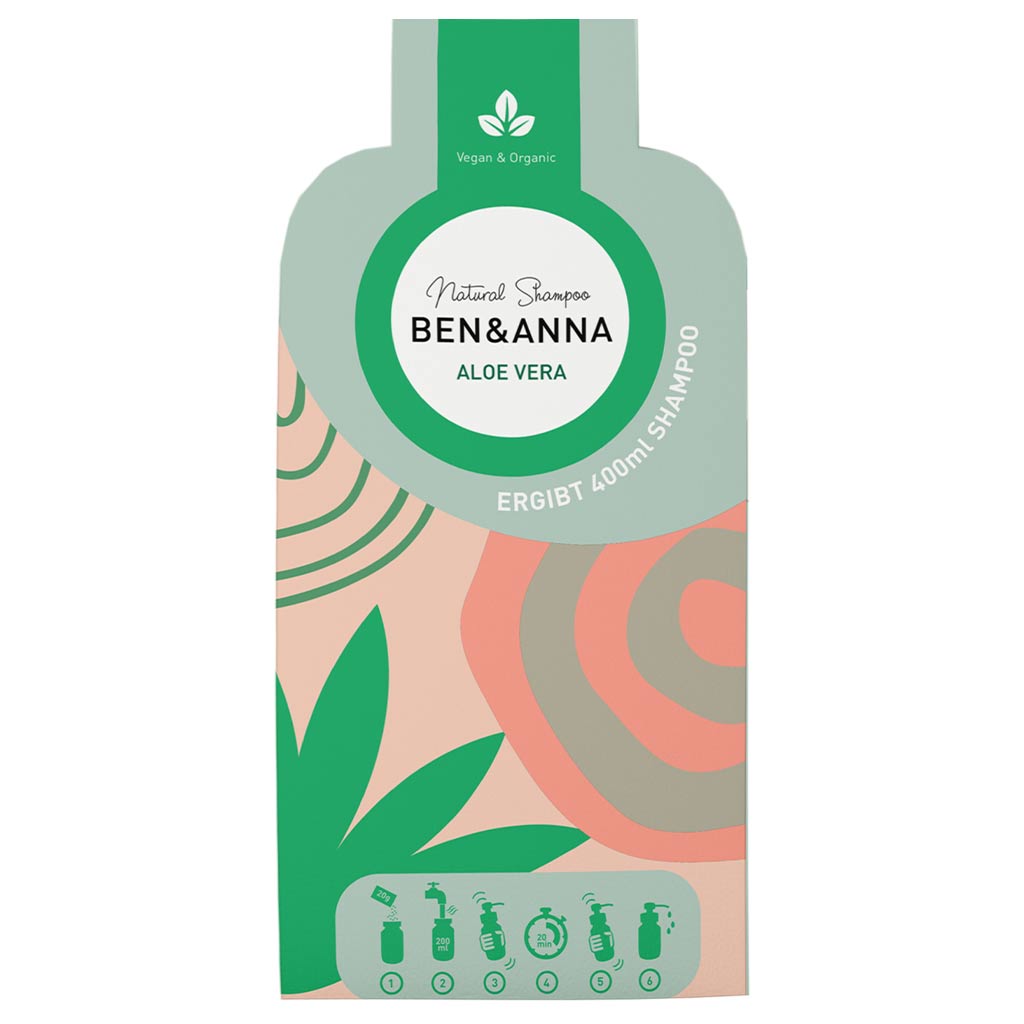 Ben & Anna Shampoo Flakes Aloe Vera 2 x 20g