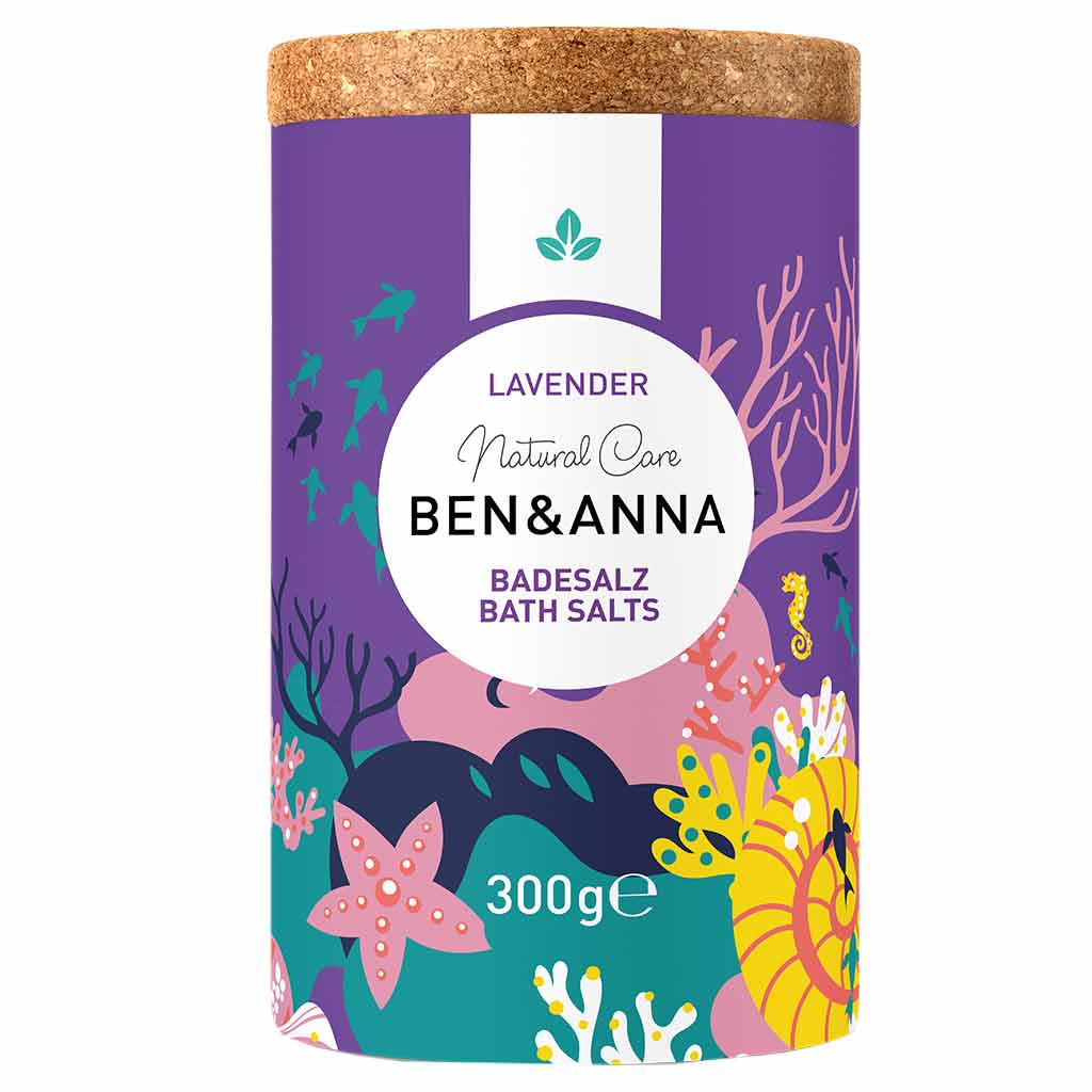 Ben & Anna Bath Salt Lavender 300g