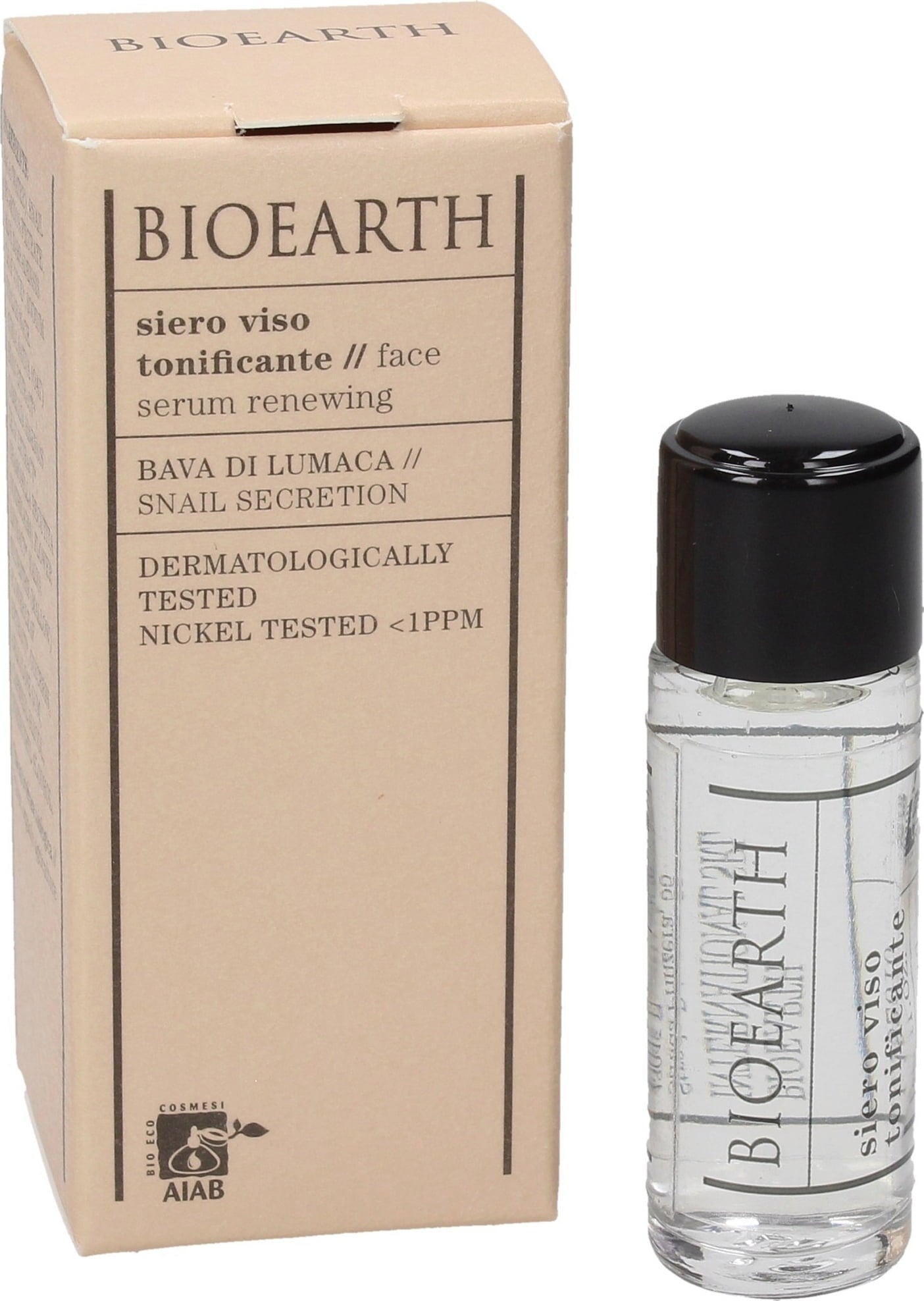 Bioearth Toning Face Serum - Snail Extract