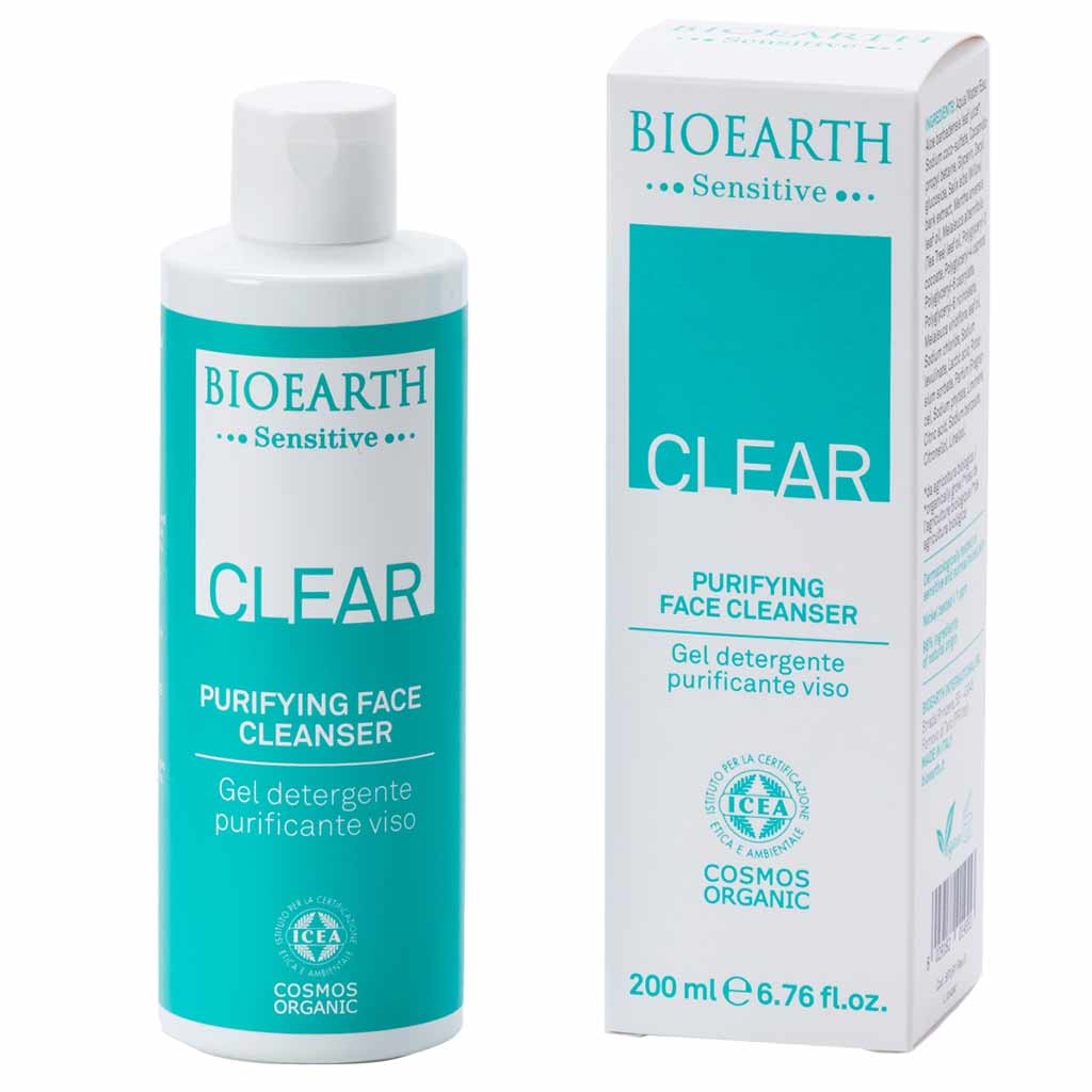 Bioearth Sensitive Clear Purifying Face Cleanser 200ml