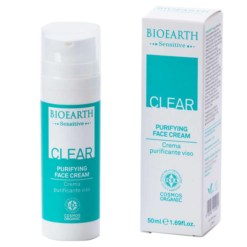 Bioearth Sensitive Clear Purifying Face Cream 50ml