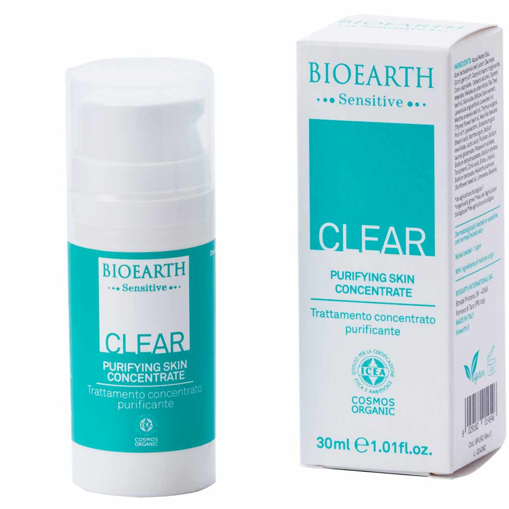 Bioearth Sensitive Clear Purifying Skin Concentrate 30ml