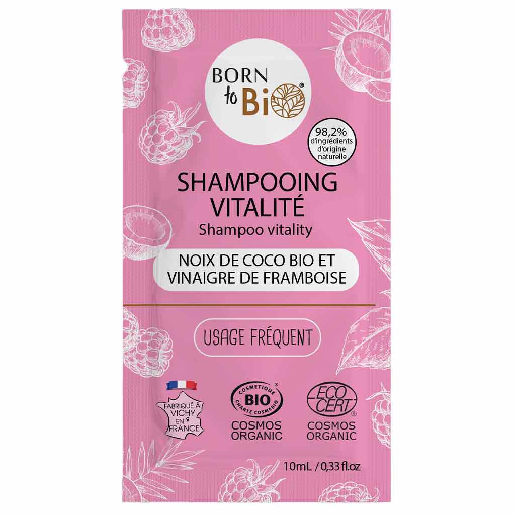 Born to Bio Vitality Shampoo Kaikille hiustyypeille Näyte 10 ml
