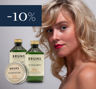 Bruns shampoot, hoitoaineet ja naamiot -10%